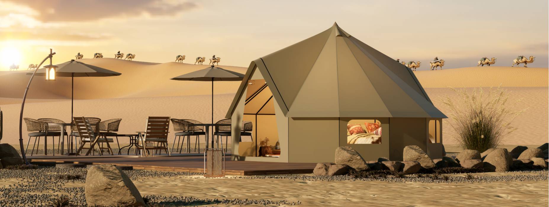 宁德露营酒店帐篷产品